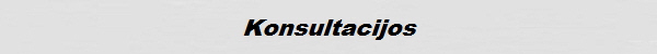 Konsultacijos